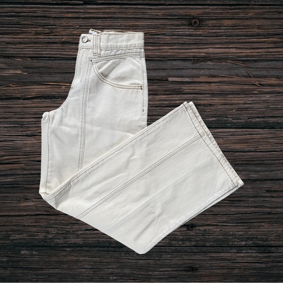 Garage Seamed Wide Leg Mega Jeans NWT Size 00 - Picture 6 of 12